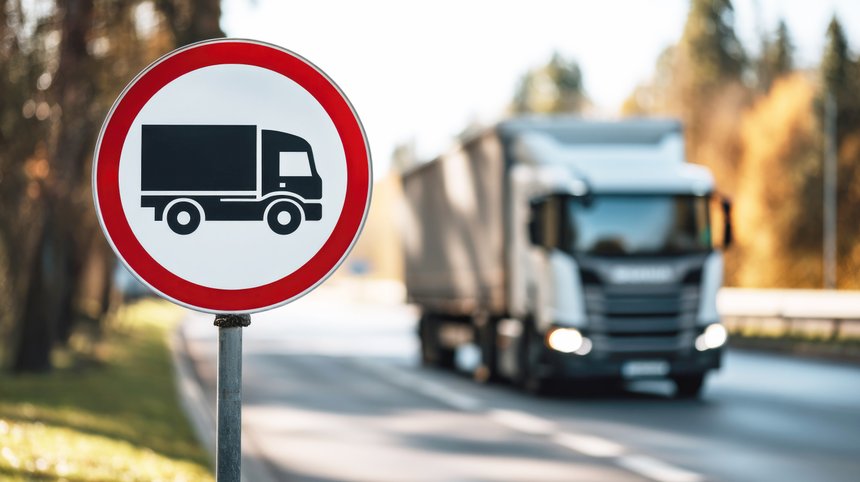 Interdictions complémentaires de circulation des camions en France en 2026