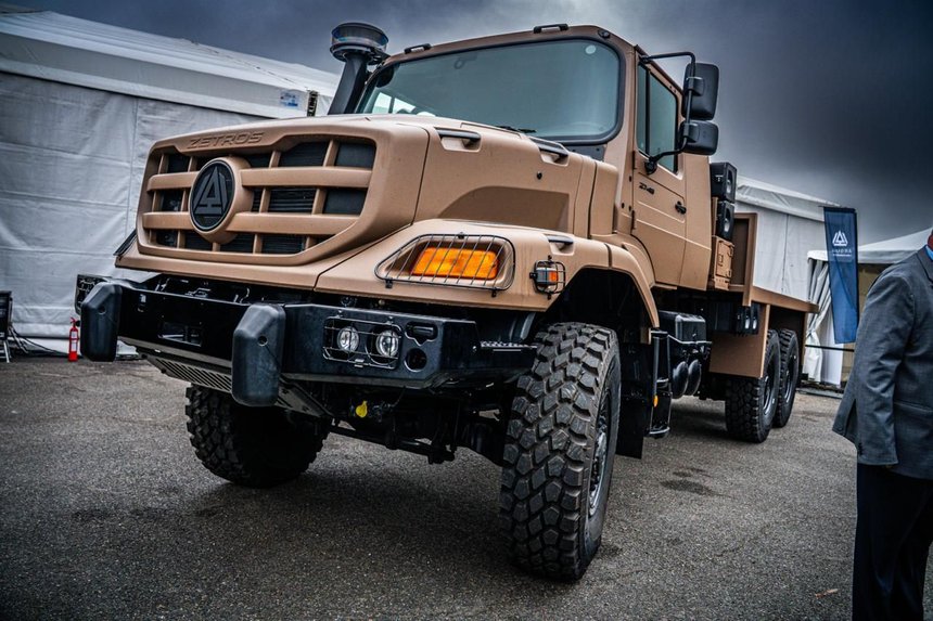 Le Mercedes Zetros by Arquus remplace le Renault GBC 180