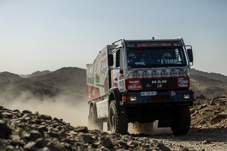 Un MAN au Dakar Classic