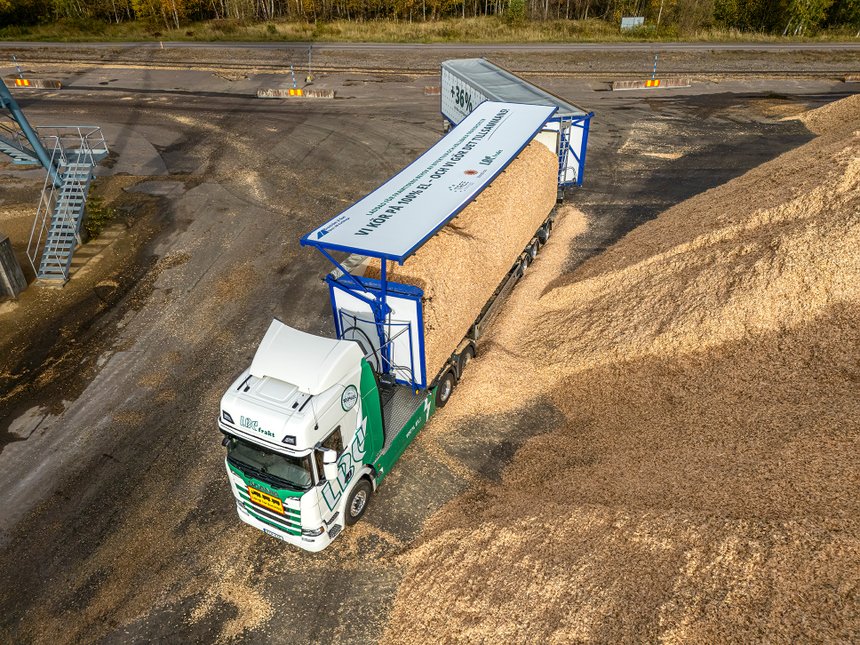 Remorques à déversement latéral