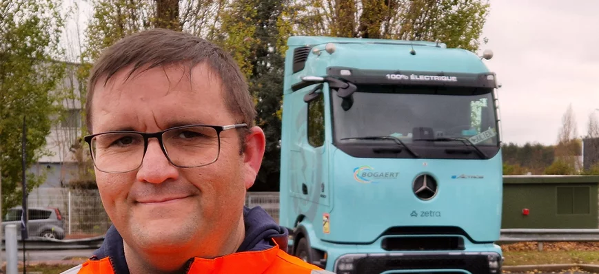 Conduire un camion électrique, « c'est l'Amérique 