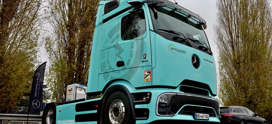 Les transports Bogaert exploitent plusieurs camion