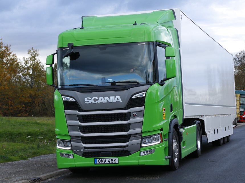 Le moteur Super D13 de 13 l booste les ventes de Scania en France