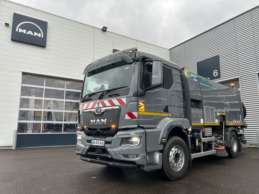 MAN France a progressé en volume d'immatriculations de camions en 2025
