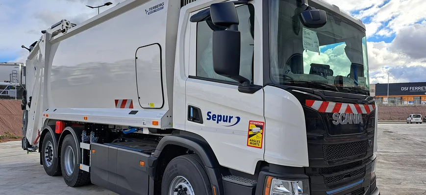 Collecte de déchets : objectif 161 camions-benne é