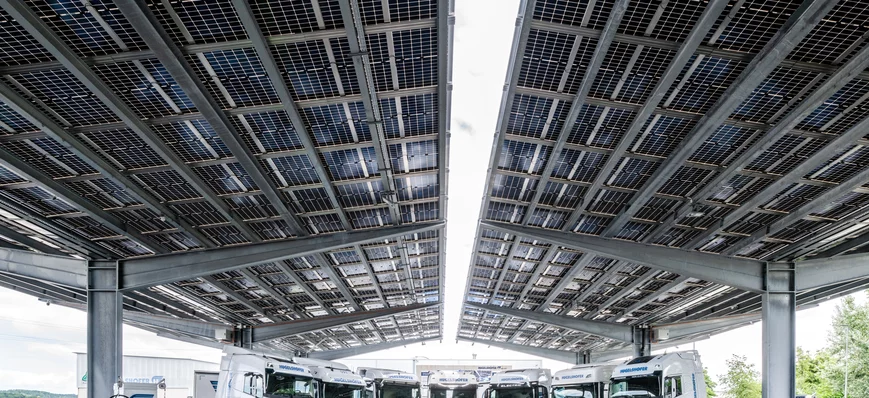 Hugelshofer Logistik : Avec le camion électrique, 