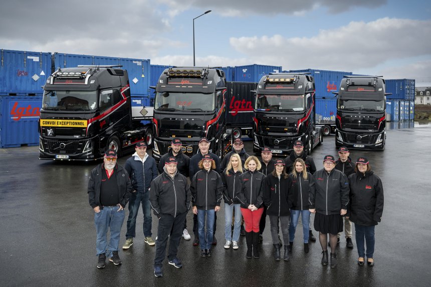 La team LGTN est heureuse de vous présenter les derniers camions Volvo...