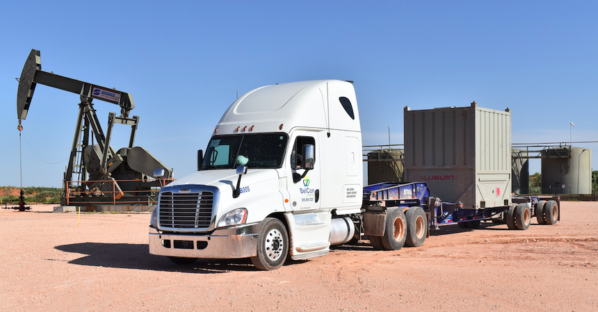 Livraison de sable par conteneurs aux USA pour la fracturation hydraulique