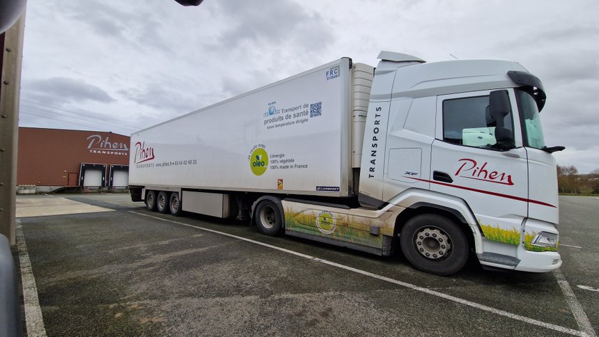 Transports Pihen, un bêta testeur de biocarburants
