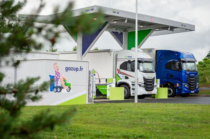 Chez Gaz'up, le carburant est  du biogaz