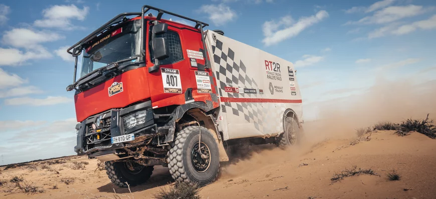 Rallye-raid : le Renault K des établissements Coqu