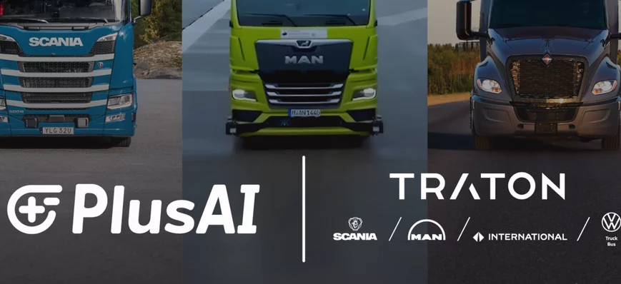 PlusAI et Traton accélèrent sur la conduite autono