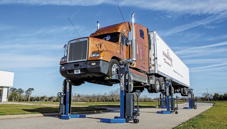 Maha fabrique des ponts élévateurs à colonnes mobiles
