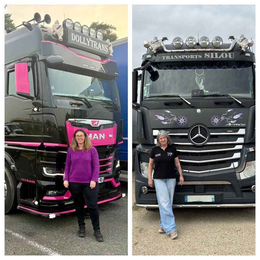 Jennifer Philibert et Christelle Bret sont cheffes d'entreprise dans le TRM