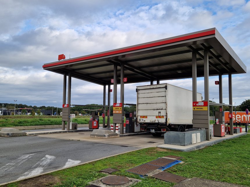 Les transporteurs routiers regrettent une forte et subite hausse du gazole