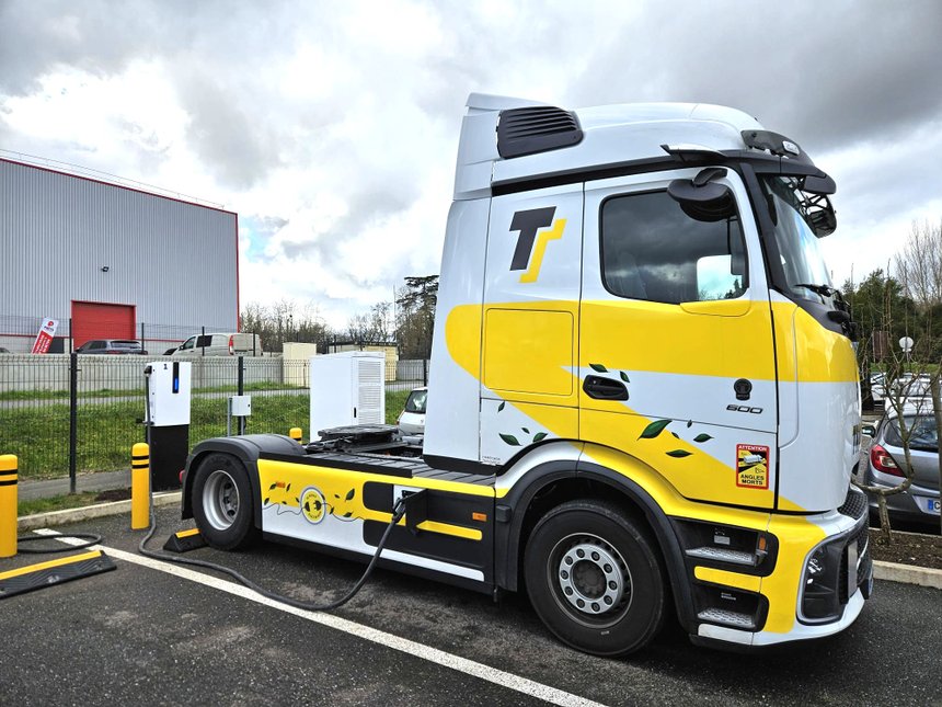 Depuis janvier, les Mercedes eActros ont déjà parcouru plus de 20 000 km