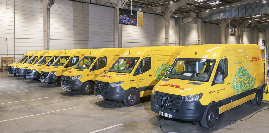 DHL Express vise une flotte 100 % électrique en France d’ici 2026