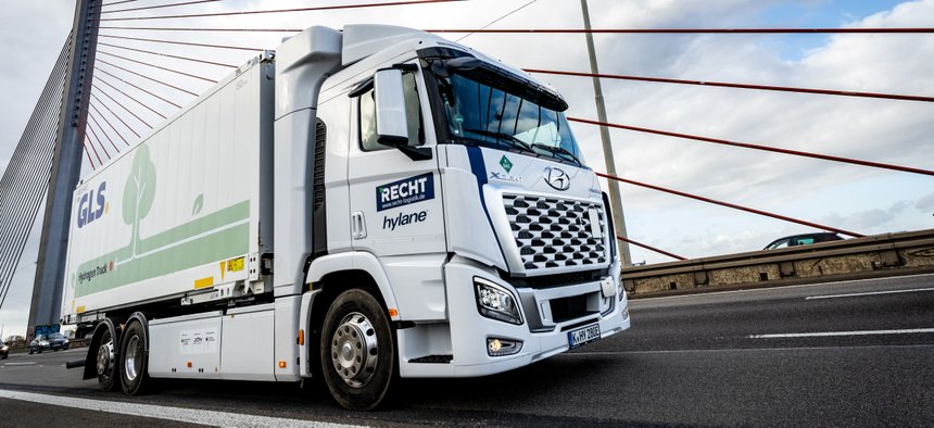 Le constructeur coréen Hyundai mise sur le camion hydrogène en Europe