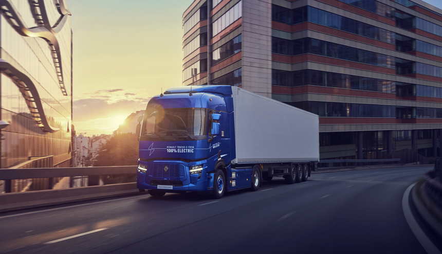 Renault Trucks progresse sur le marché français et accélère l’électrification