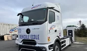 Le réseau ECF accueille son premier camion-école électrique