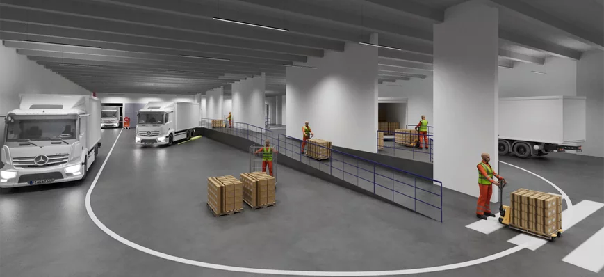 Paris : 12 000 m² accessibles en porteur 19 tonnes