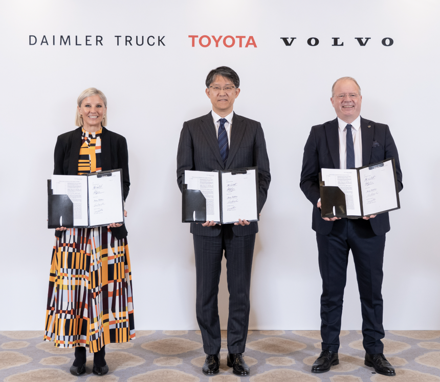 Toyota rejoint Daimler Truck et Volvo dans la coentreprise cellcentric