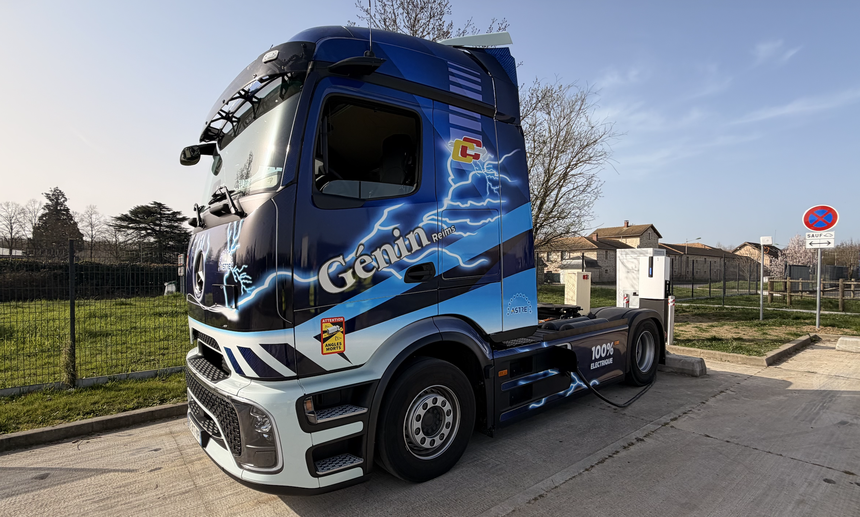 Astre déploie des bornes de recharge ultra-rapides pour les camions électriques de ses adhérents