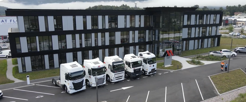 Mauffrey déploie le deuxième camion autonome autorisé en France