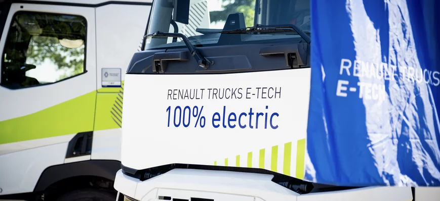 Renault Trucks et Michelin testent le camion élect