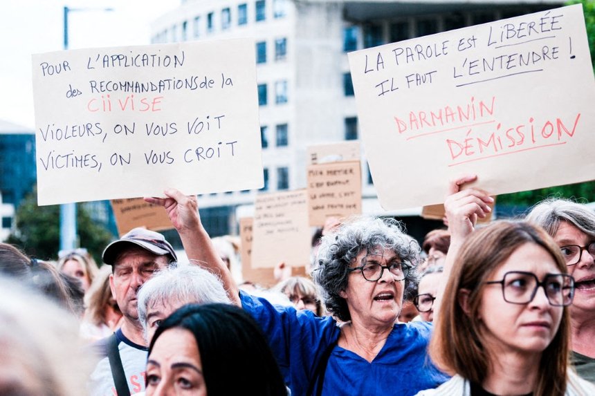 FRANCE-GRENOBLE-RALLY-DEMONSTRATION-SEXUAL VIOLENCE-INCEST-RAPE